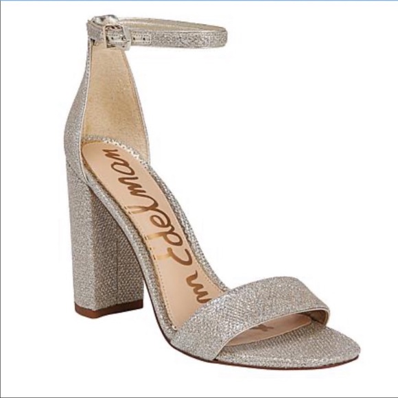 sam edelman silver heels